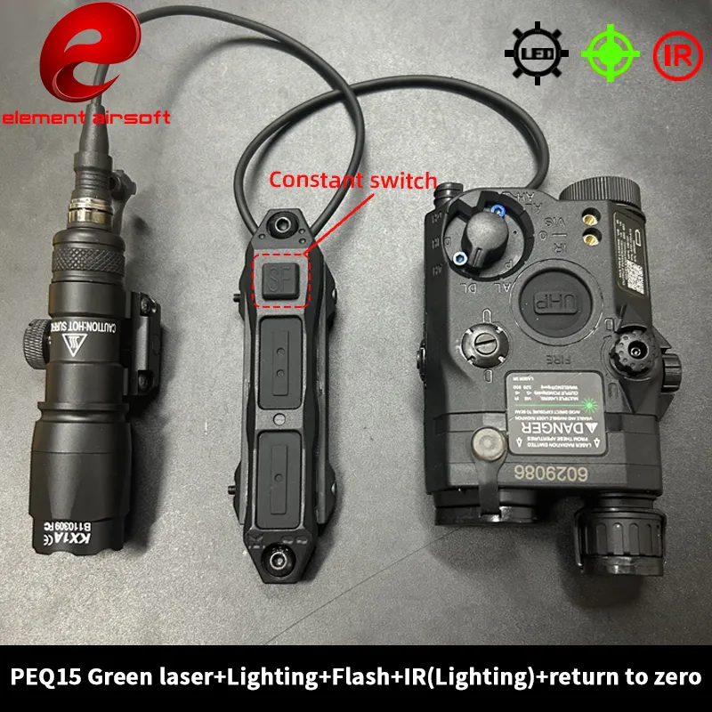 Timing Light Gun - 엘리먼트 PEQ15 배터리 키트 M600C 플래시