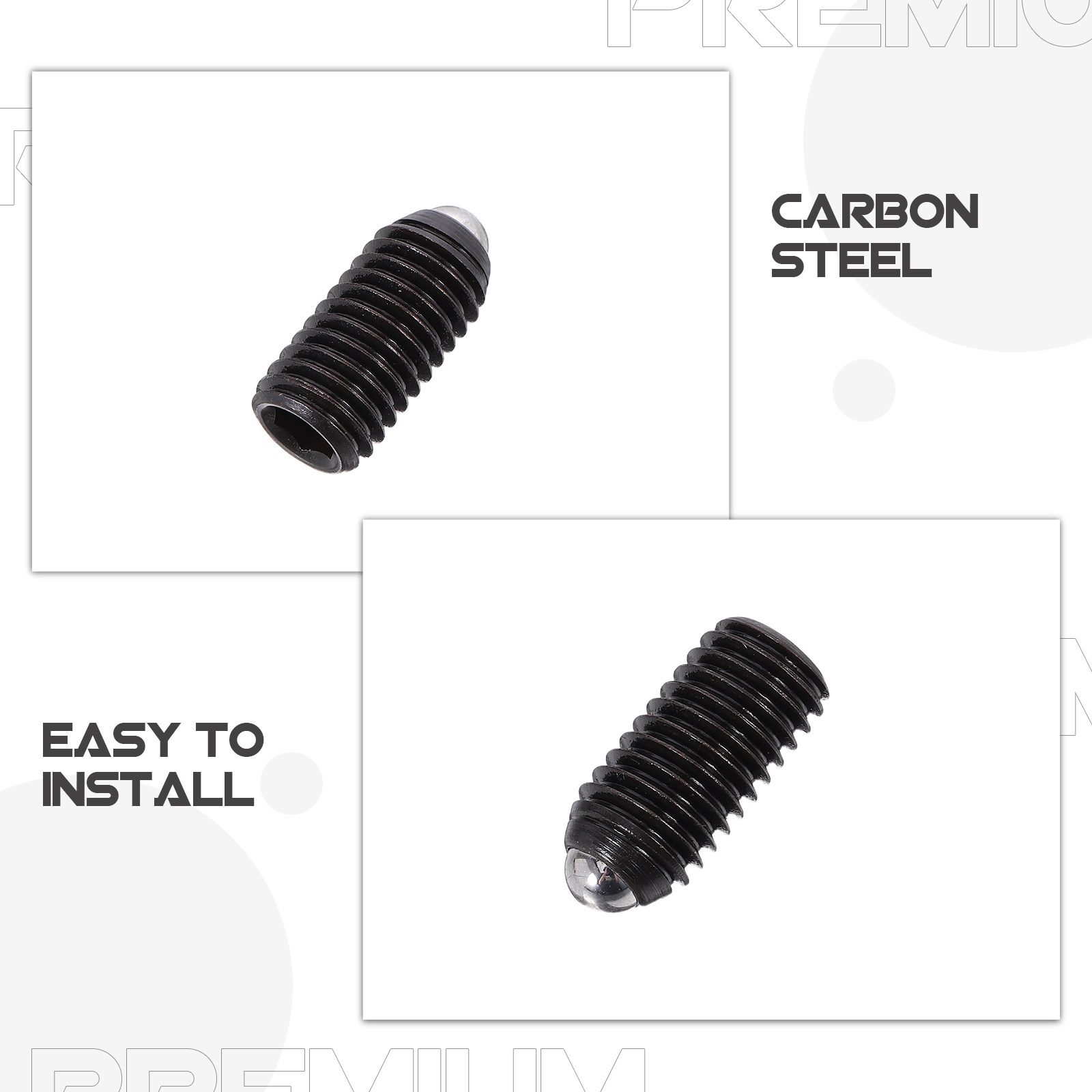 10개입 탄소강 볼 스프링 플런저, 육각 소켓 그럽 스 - Socket Set 리뷰 및 가격