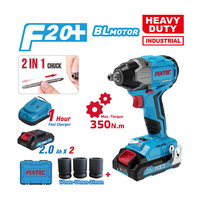 산업용 350Nm 고토크 브러시리스 무선 전동 렌치 세 - Socket Set 리뷰 및 가격