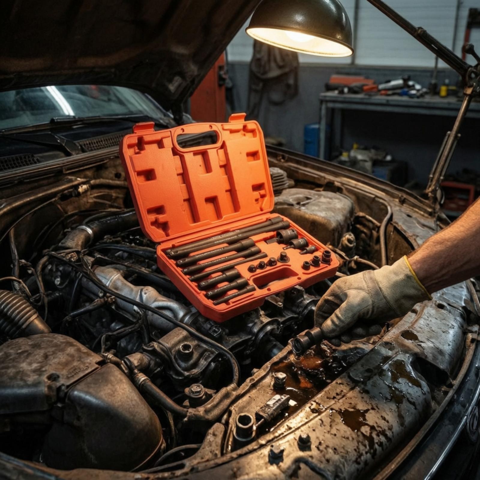 임팩트 렌치 키트 18종 연장봉, 유니버셜 조인트 어댑 - Automotive Tools 리뷰 및 가격