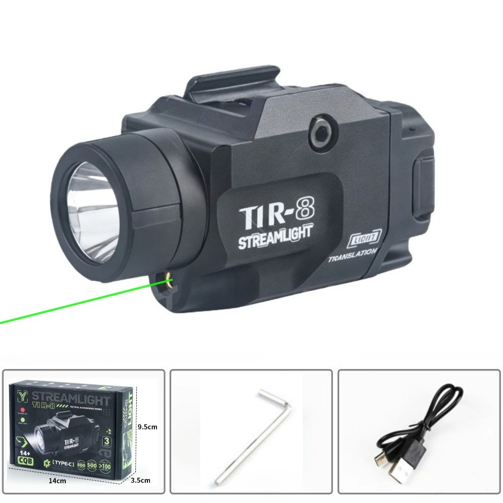 800루멘 권총 전술 LED 손전등(빨간색/녹색 도트  - Timing Light Gun 리뷰 및 가격