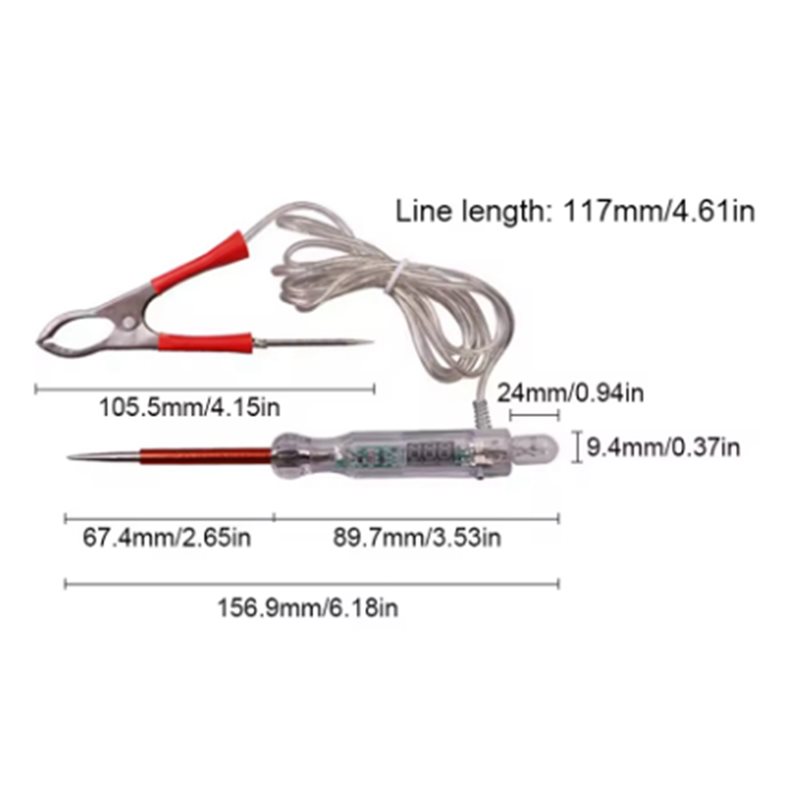 2X 자동차 트럭 전압 회로 테스터 디지털 디스플레이  - Car Diagnostic Tool 리뷰 및 가격